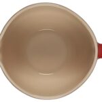 Le Creuset Stoneware Signature Batter Bowl, 3.25qt., Cerise