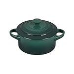 Le Creuset Stoneware Mini Round Cocotte, 8 oz., Artichaut