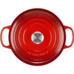 Le Creuset Enameled Cast Iron Signature Round Dutch Oven, 5.5 qt., Cerise