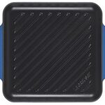 Le Creuset Enamaled Cast Iron Square Grill, 9.5″, Marseille