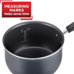 T-fal Signature Nonstick Sauce Pan 3 Quart Oven Safe 350F Cookware, Pots and Pans, Dishwasher Safe Black